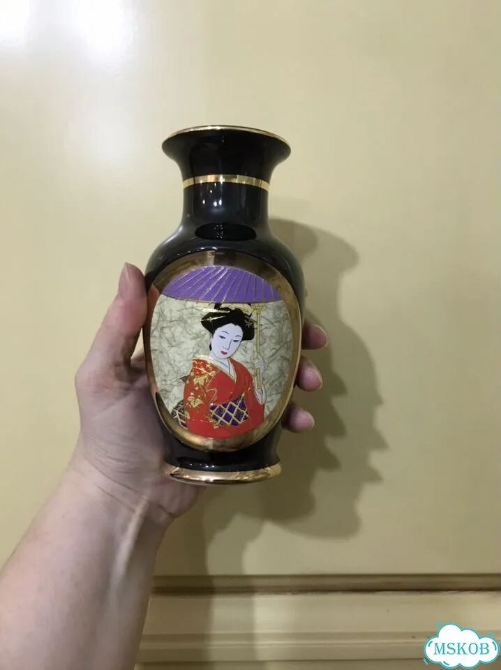 Ваза японская, фарфор фото 1