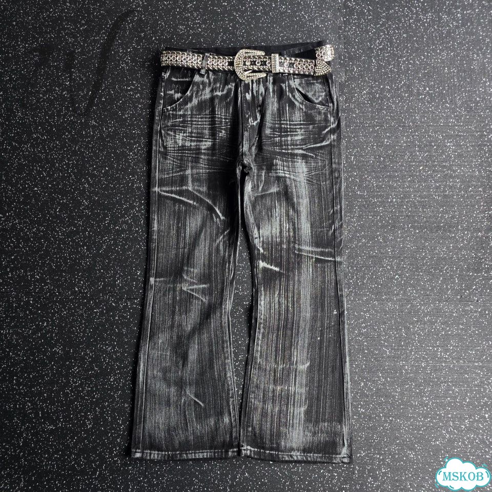 Джинсы клеш yohji yamamoto flared type фото 1