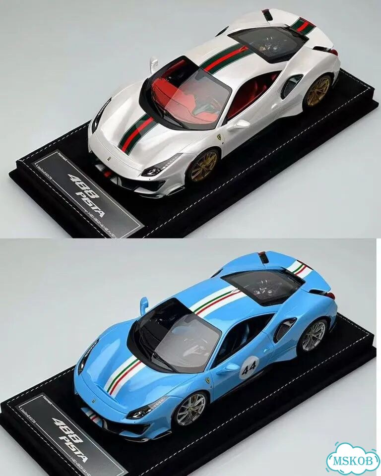 HH Ferrari SuperCar 488 pista 1:18 фото 4