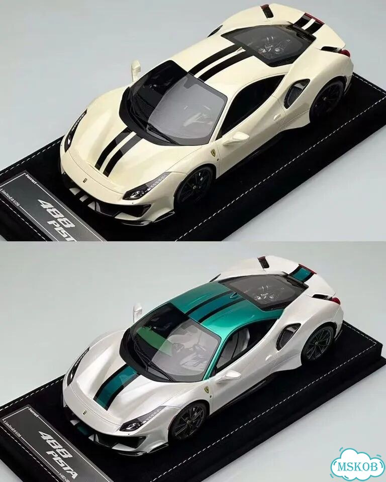 HH Ferrari SuperCar 488 pista 1:18 фото 5