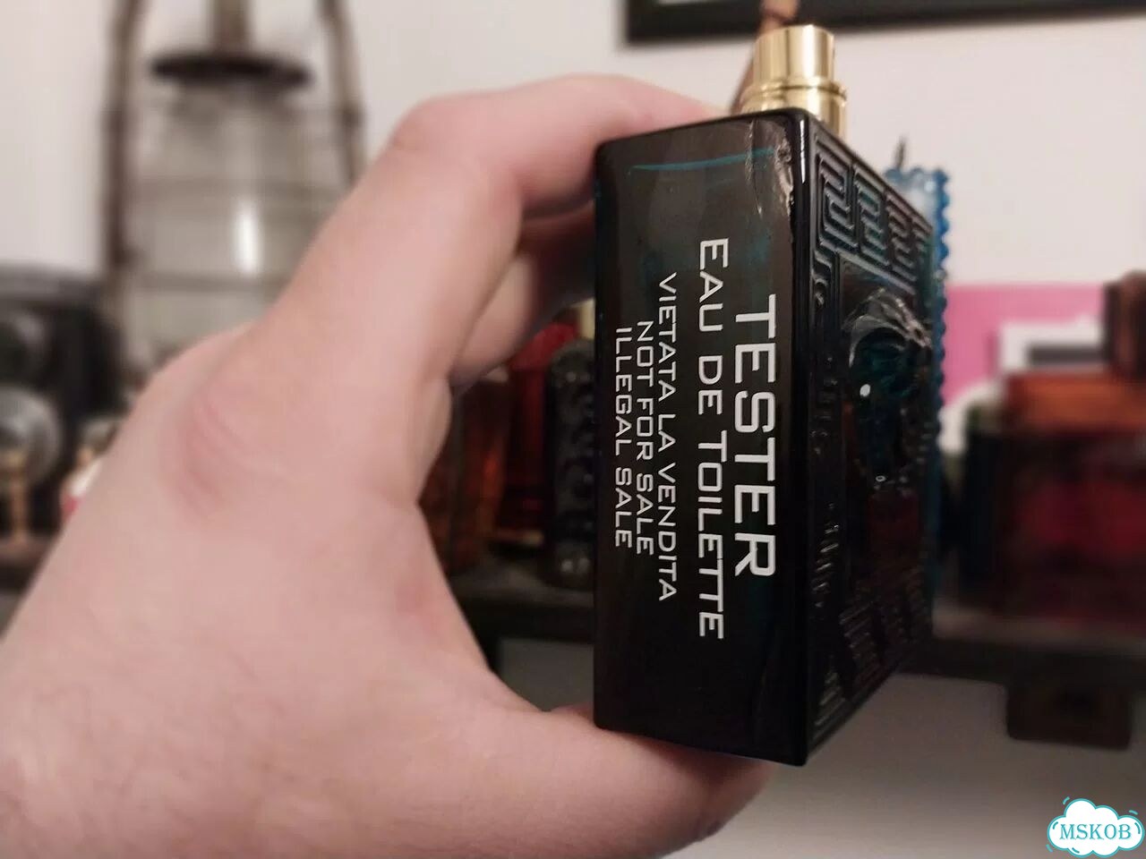 Versace eau de toilette eros. Тестер без крышки фото 3
