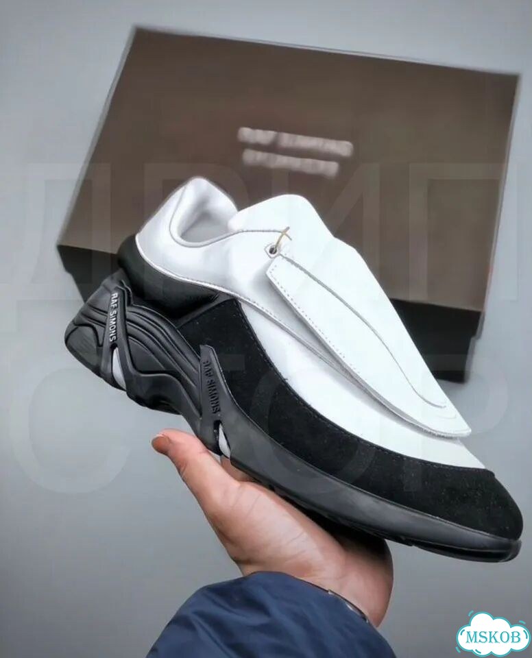 Кроссовки raf simons antei black white 37-45 фото 1
