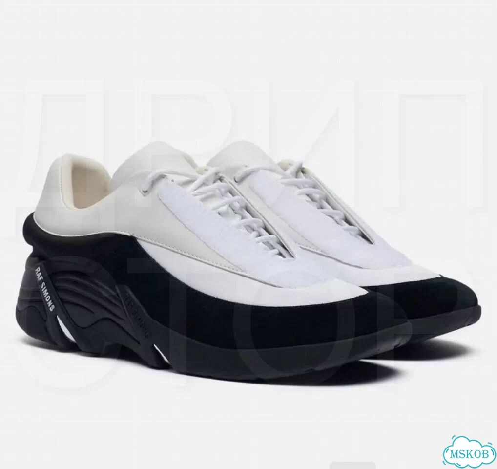 Кроссовки raf simons antei black white 37-45 фото 3
