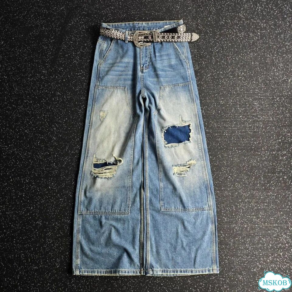 Джинсы широкие Yohji Yamamoto 9MM фото 1