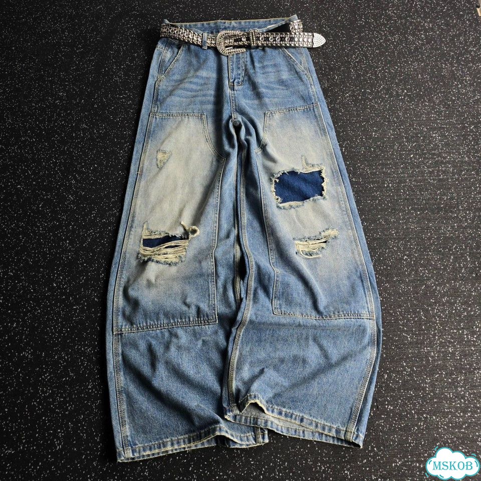 Джинсы широкие Yohji Yamamoto 9MM фото 2