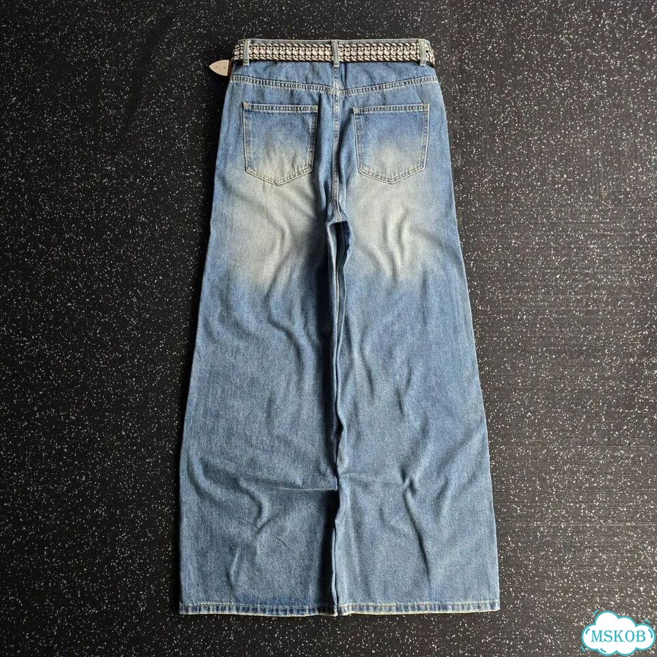 Джинсы широкие Yohji Yamamoto 9MM фото 5