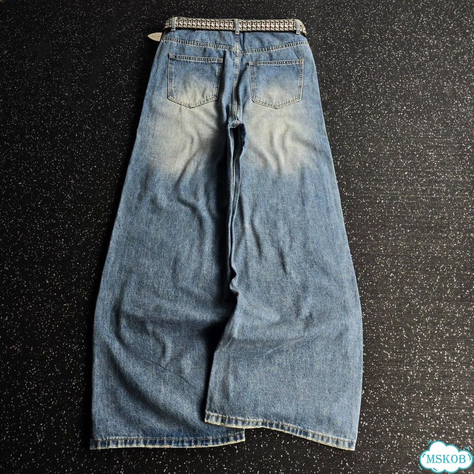 Джинсы широкие Yohji Yamamoto 9MM фото 6