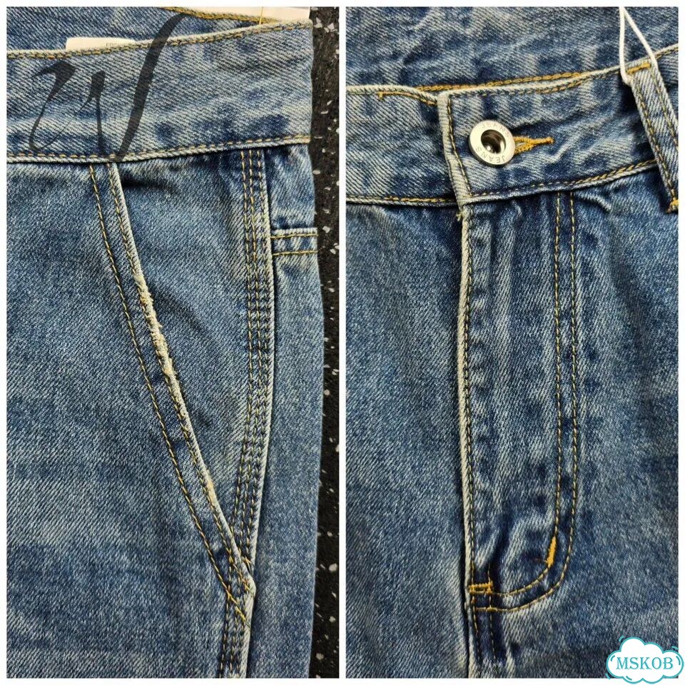 Джинсы широкие Yohji Yamamoto 9MM фото 9