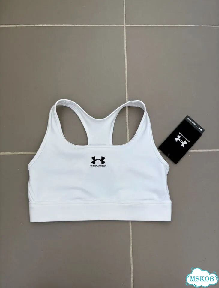 Новый Белый спортивный топ Under Armour XS размер фото 1