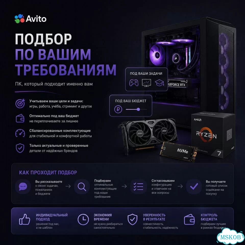 Подбор комплектующих фото 2
