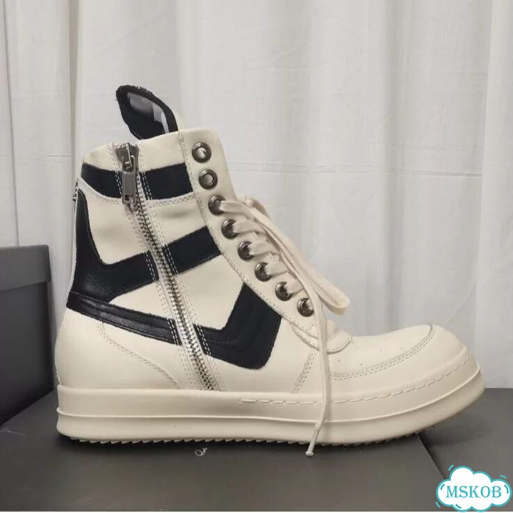 Кеды Rick Owens & Chrome Hearts low фото 6