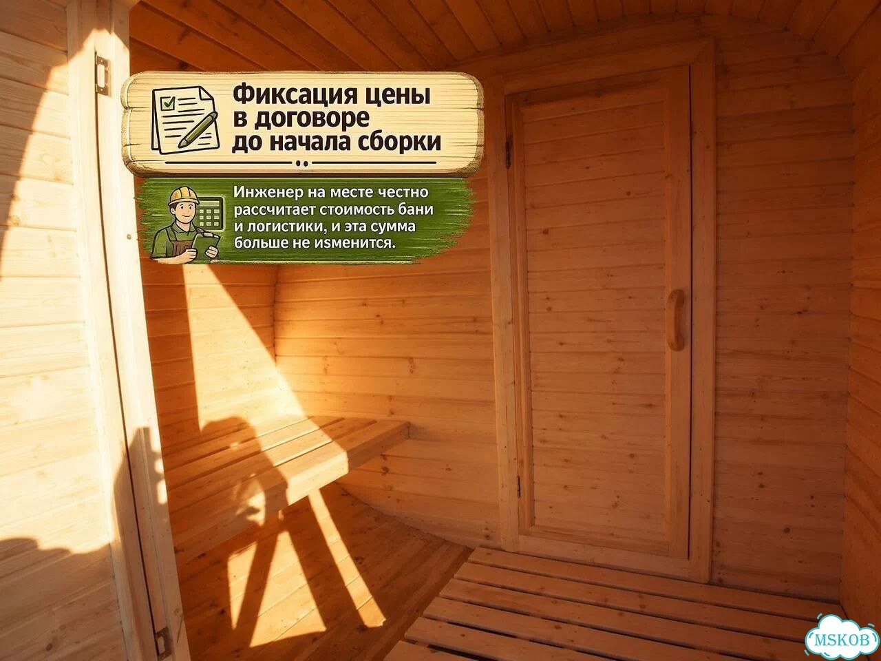 Баня-бочка 3м без переделок и доплат фото 8