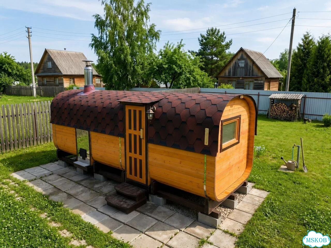 Баня квадро 6м под ключ фото 4