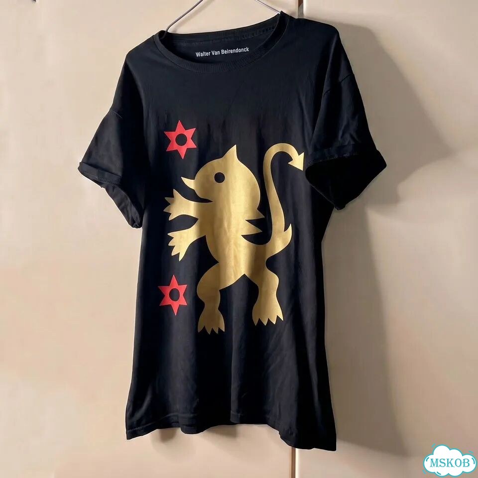 Футболка Walter Van Beirendonck golden lion фото 1