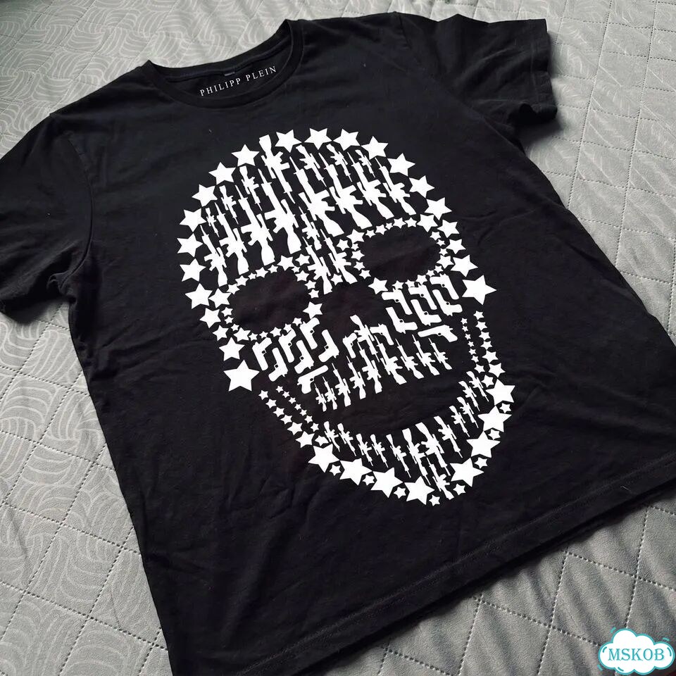 Футболка Philipp Plein Weapons Skull Stars фото 1