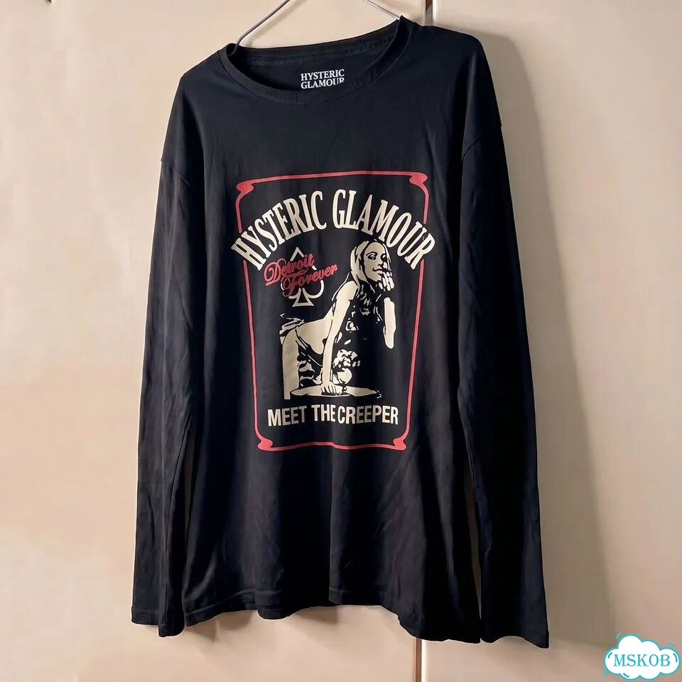 Лонгслив Hysteric Glamour Meet The Creeper фото 1