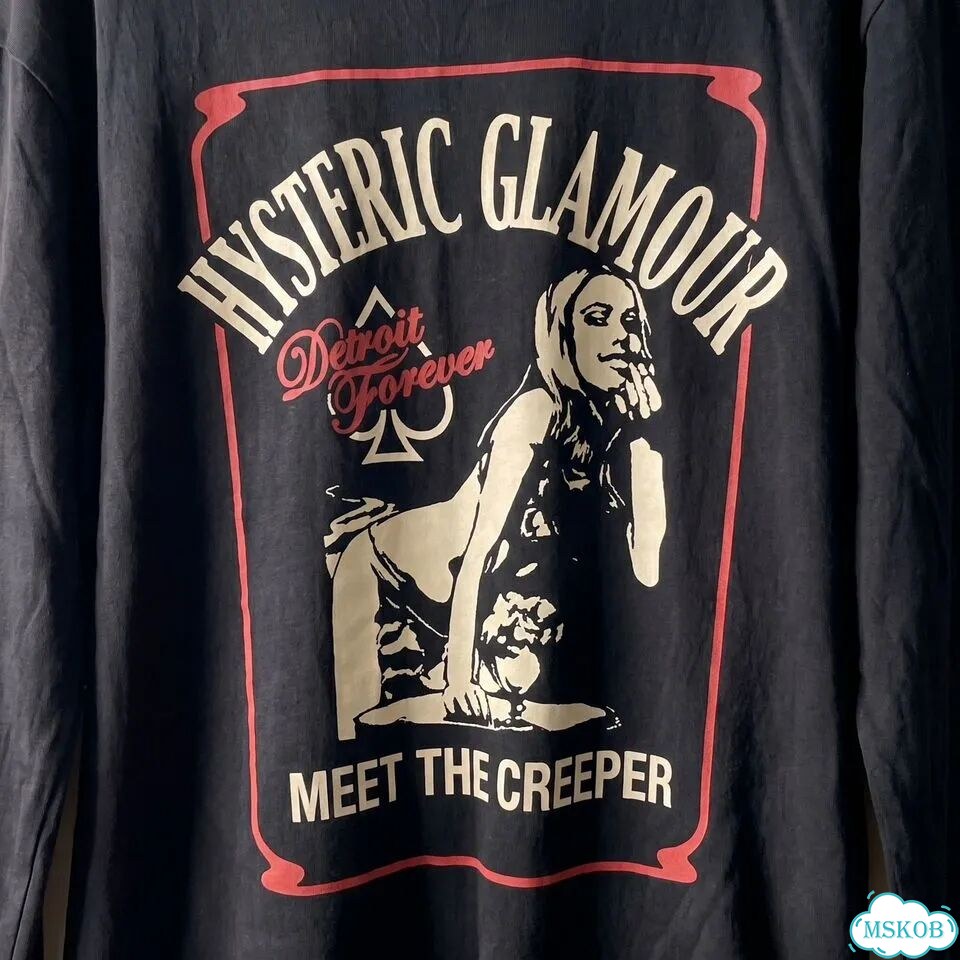 Лонгслив Hysteric Glamour Meet The Creeper фото 3