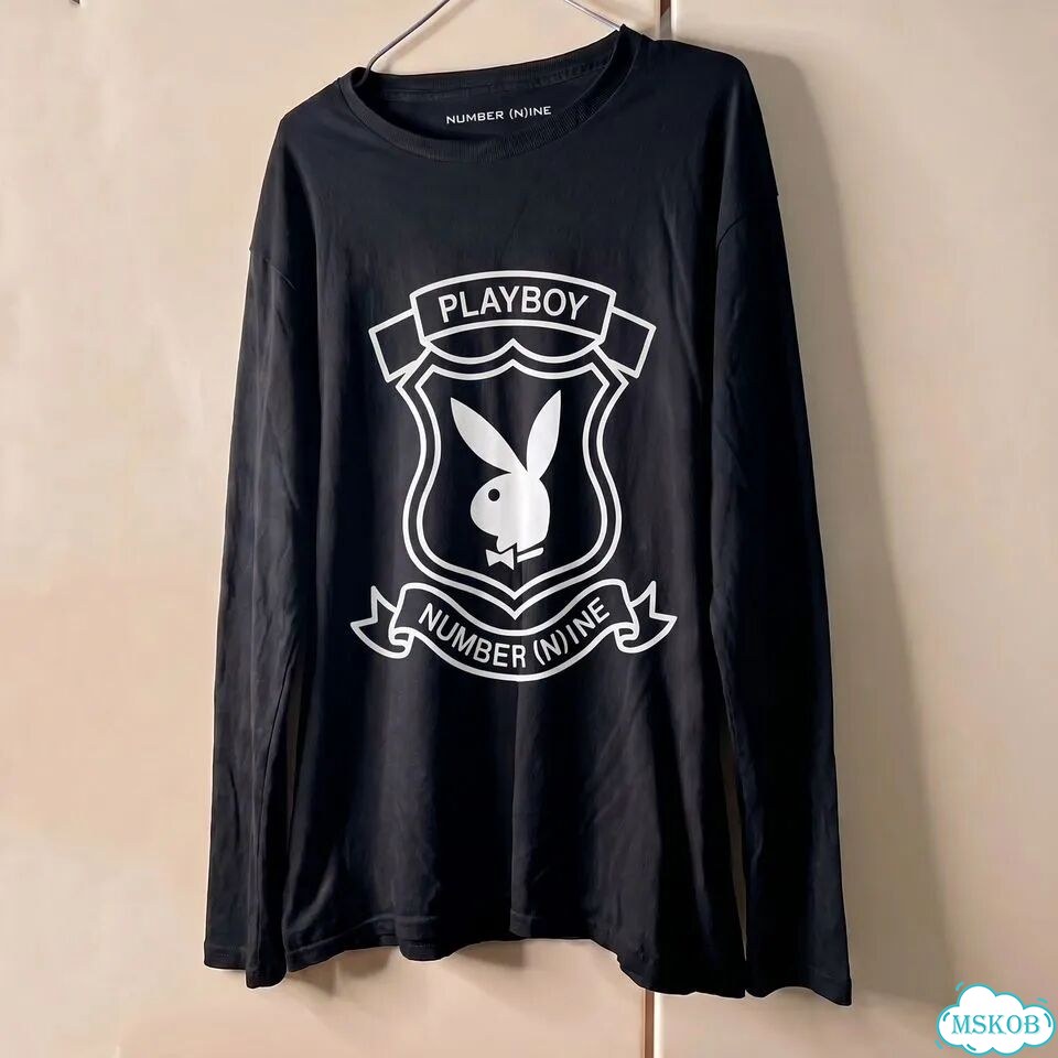 Лонгслив Number (N)ine x Playboy Crest фото 1