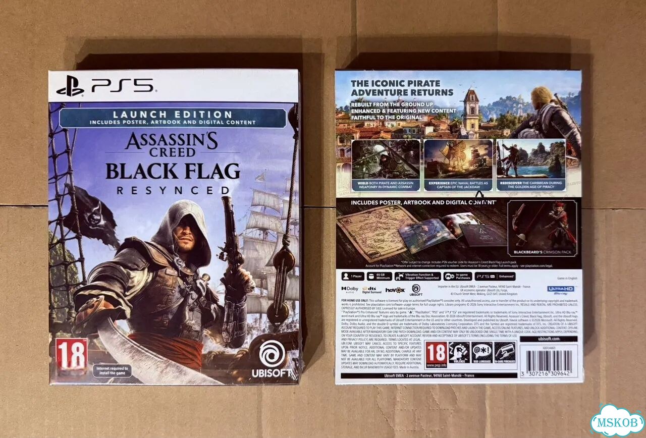 Assassin's Creed: Black Flag Resynced Launch (PS5) фото 1