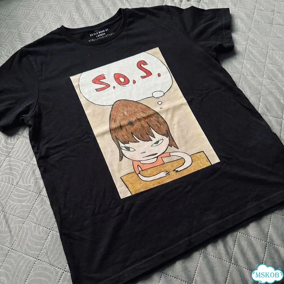 Футболка Yoshitomo Nara S.O.S фото 1
