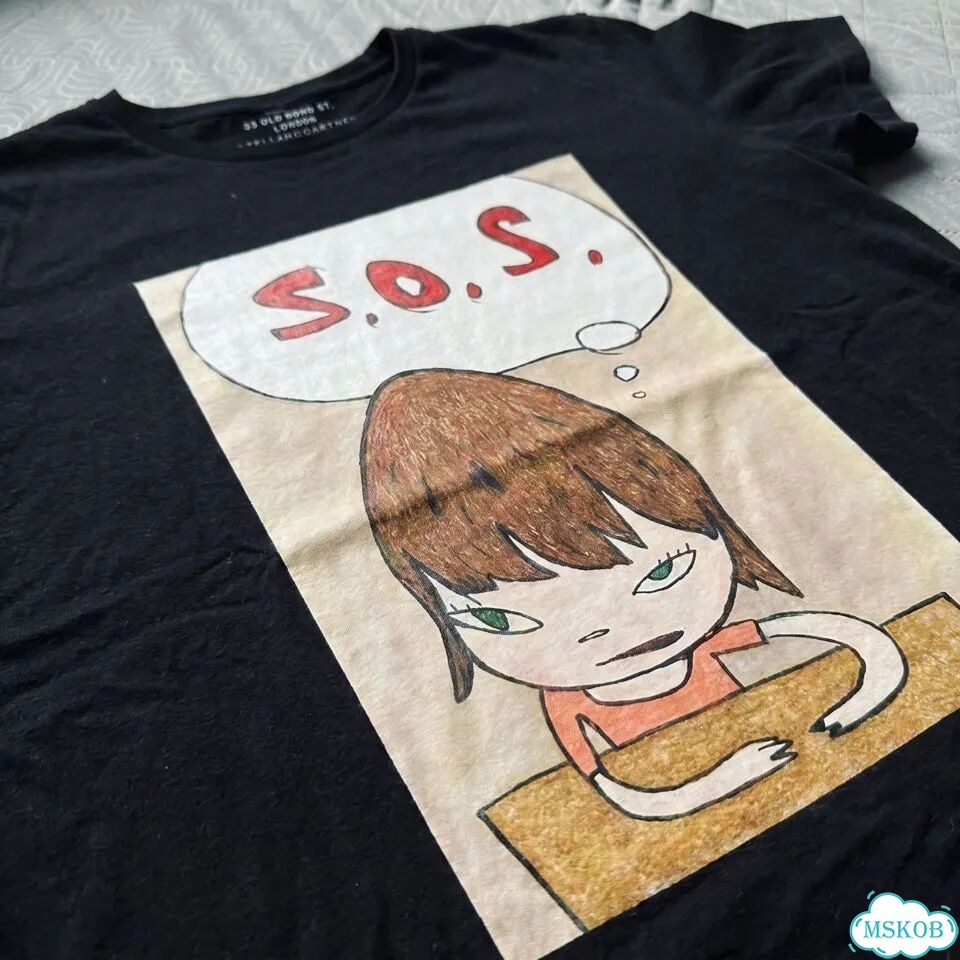 Футболка Yoshitomo Nara S.O.S фото 2