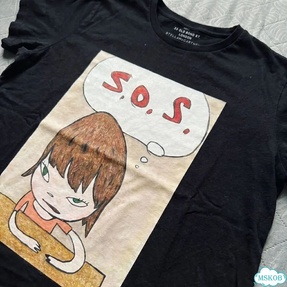 Футболка Yoshitomo Nara S.O.S фото 3