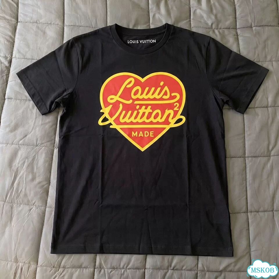 Футболка Louis Vuitton x Human Made Heart фото 1