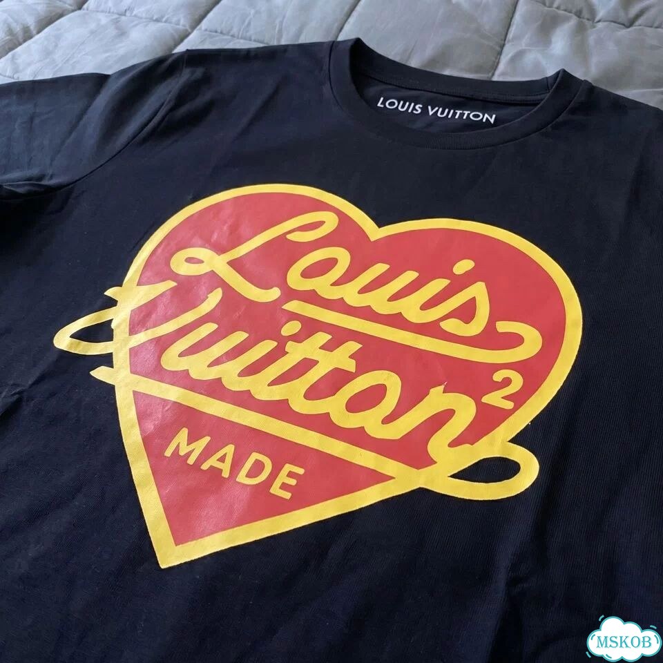 Футболка Louis Vuitton x Human Made Heart фото 2