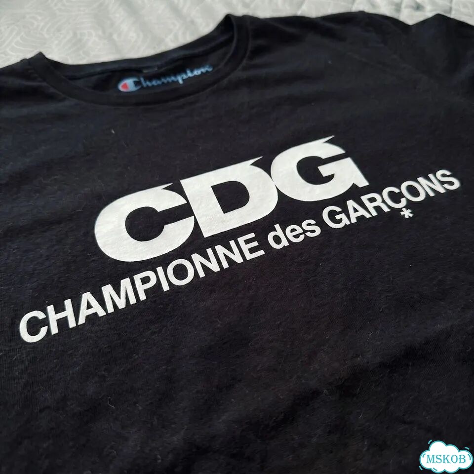Футболка Comme des Garçons x Champion фото 2