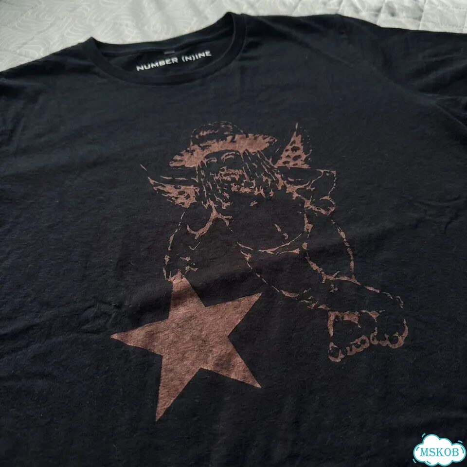 Футболка Number (N)ine Grunge Angel Star фото 3