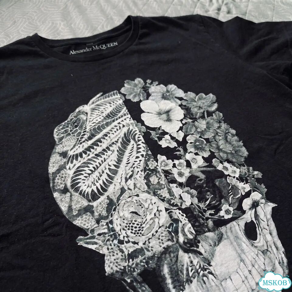Футболка Alexander McQueen Lace фото 2