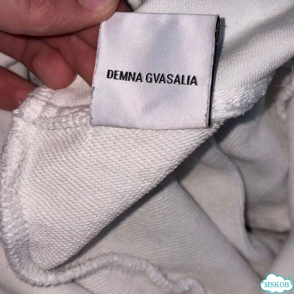 Худи Vetements antwerpen белая фото 4