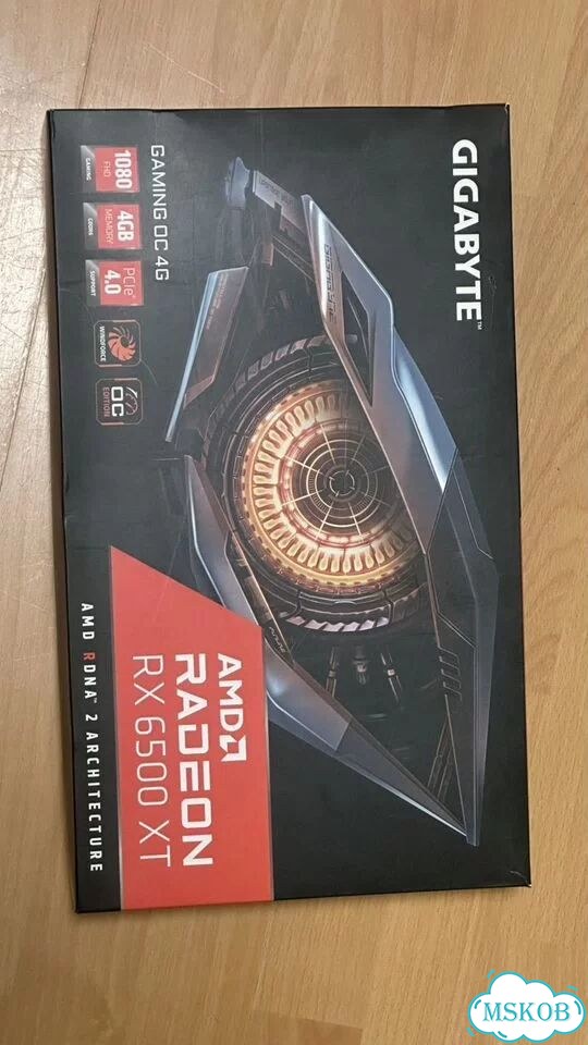 Видеокарта AMD RX6500xt фото 1