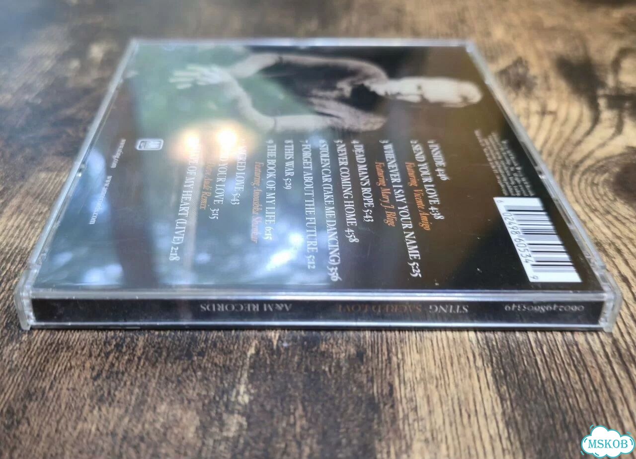 CD Sting – Sacred Love (2003) Фирменный, Германия фото 2