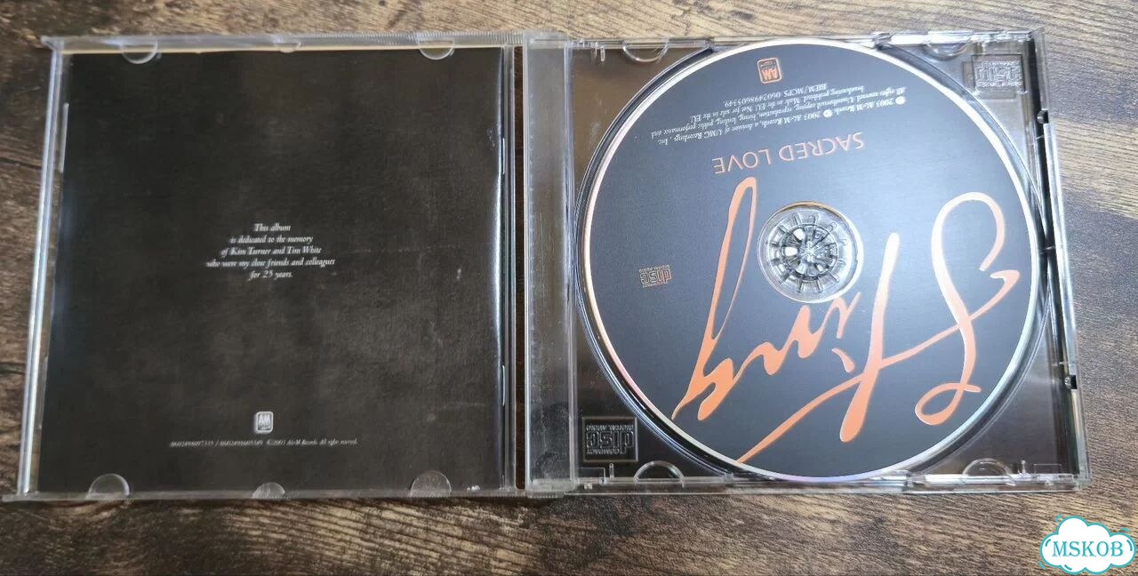 CD Sting – Sacred Love (2003) Фирменный, Германия фото 4