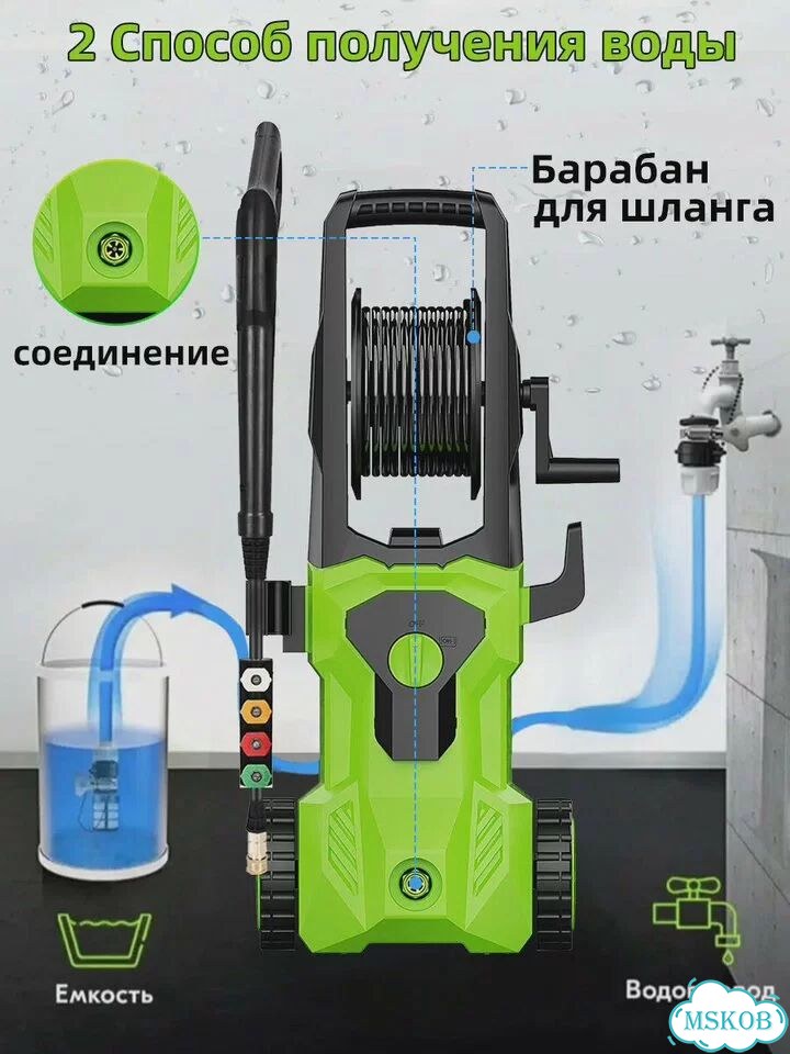 Мойка высокого давления для автомобиля yjdfz фото 2