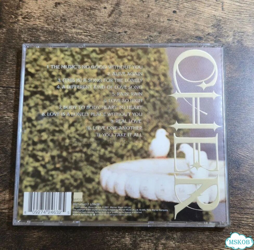 CD Cher – Living Proof (2001) Германия фото 3