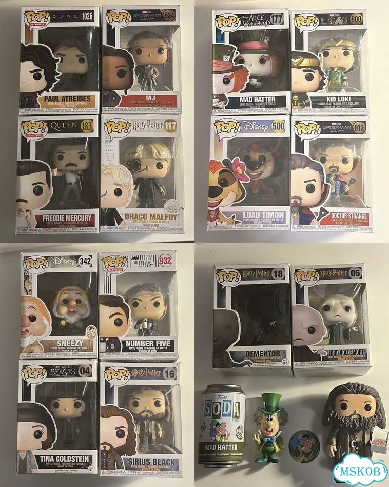 Фигурки funko pop марвел, гарри поттер и тд фото 1
