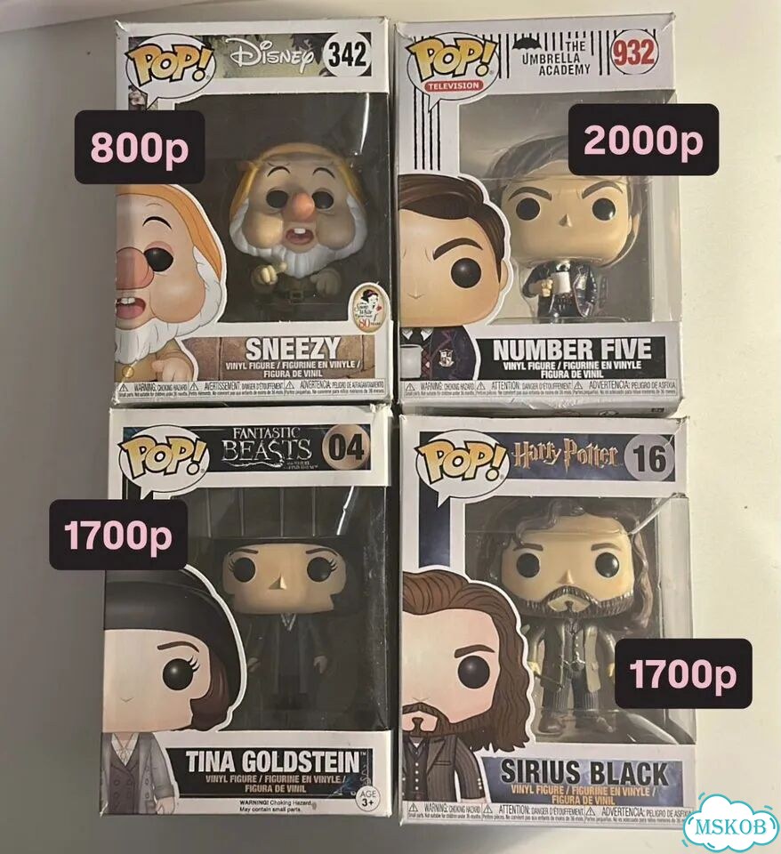 Фигурки funko pop марвел, гарри поттер и тд фото 4