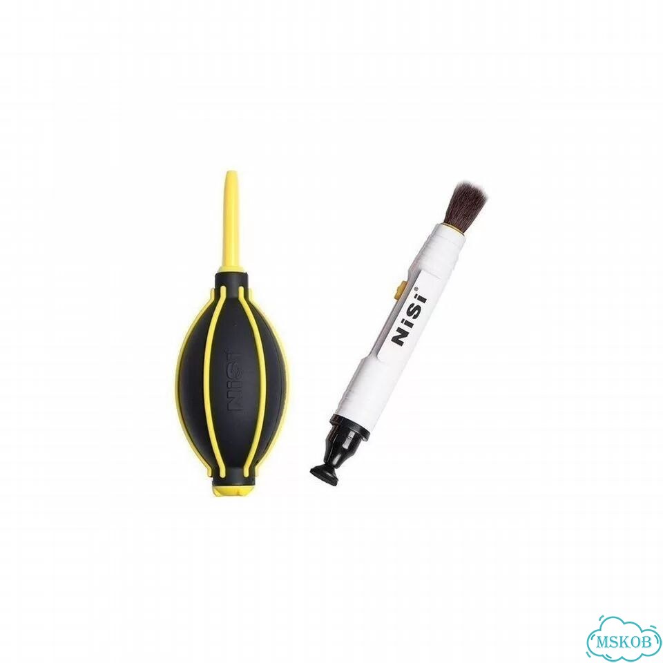 Набор для чистки оптики NiSi Cleaning Kits (большая груша и карандаш фото 1
