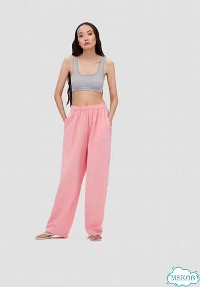 Monochrome брюки ice cotton pink фото 1