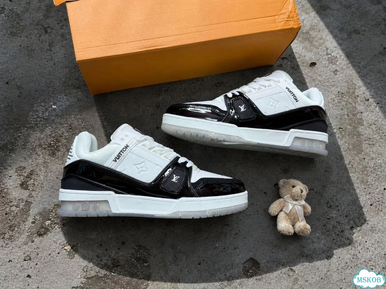 Кроссовки Louis Vuitton Trainer премиум качество фото 2