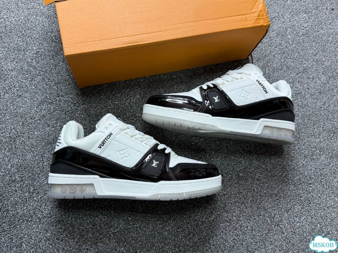 Кроссовки Louis Vuitton Trainer премиум качество фото 6