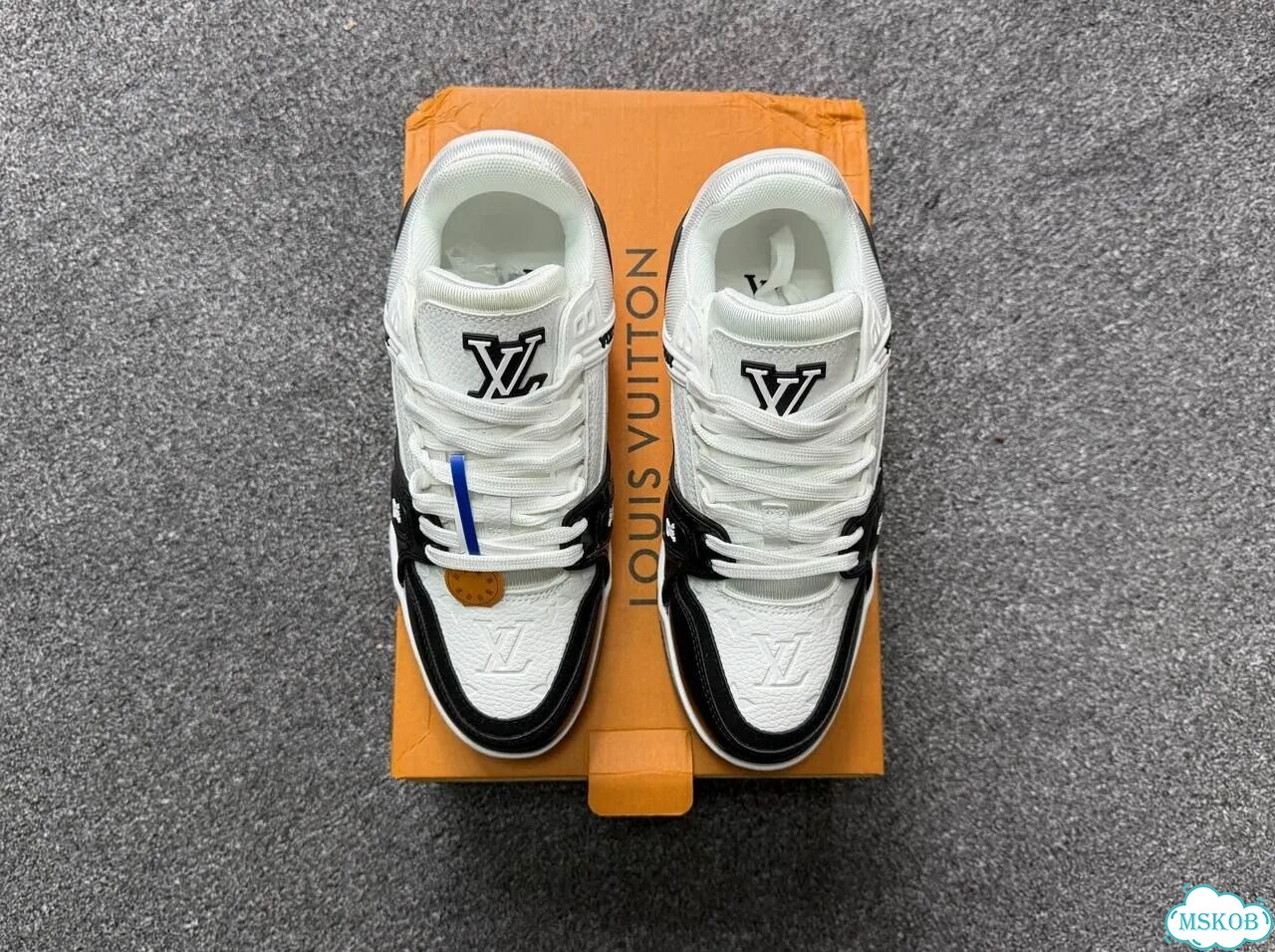 Кроссовки Louis Vuitton Trainer премиум качество фото 9