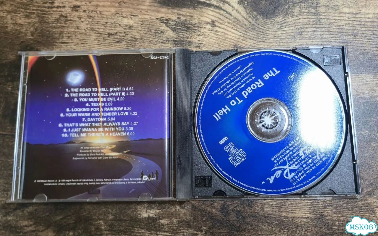 CD Chris Rea – The Road To Hell Германия фото 4