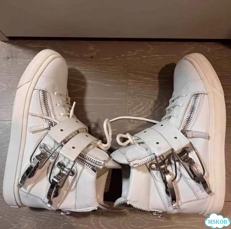 Кеды Giuseppe Zanotti Twin Buckle фото 1