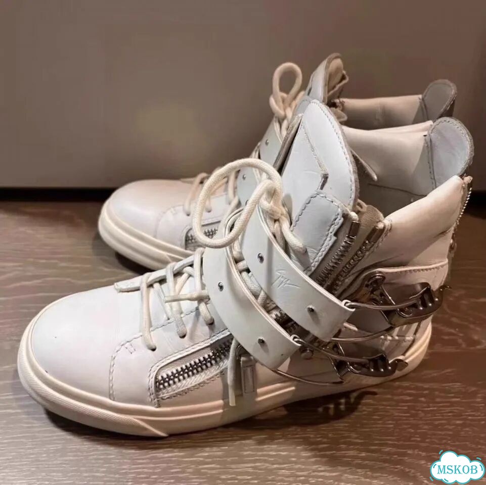 Кеды Giuseppe Zanotti Twin Buckle фото 2