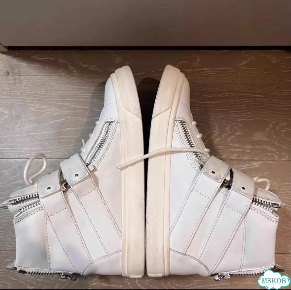 Кеды Giuseppe Zanotti Twin Buckle фото 3