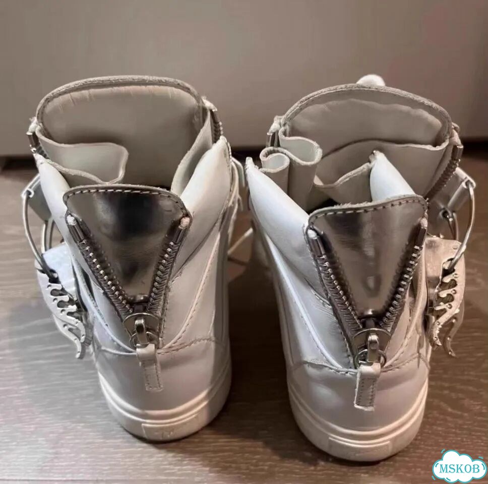 Кеды Giuseppe Zanotti Twin Buckle фото 4