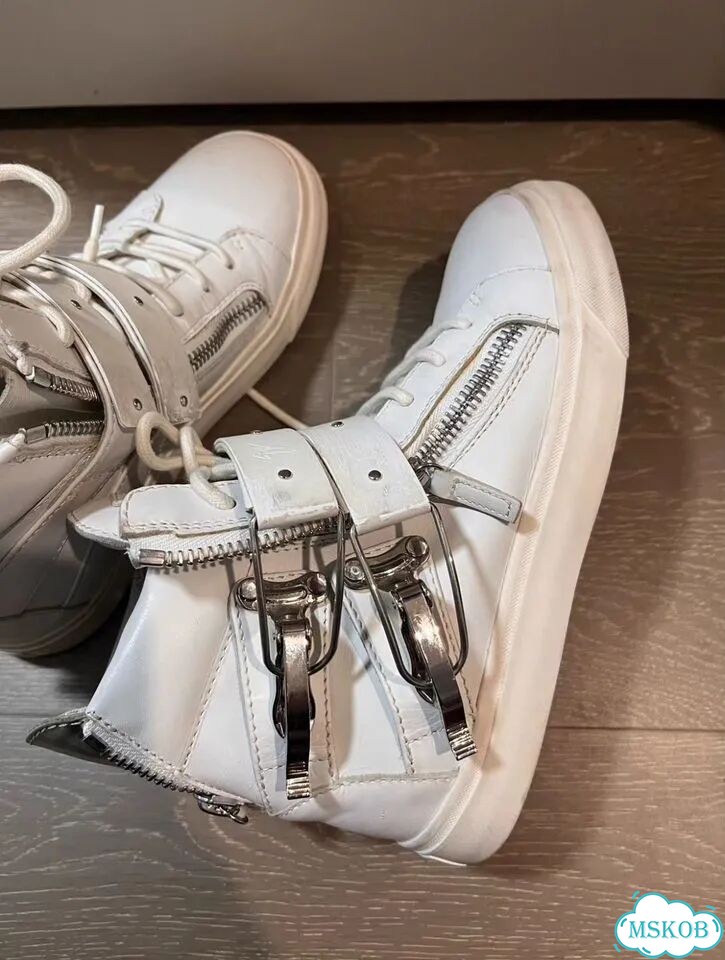 Кеды Giuseppe Zanotti Twin Buckle фото 5